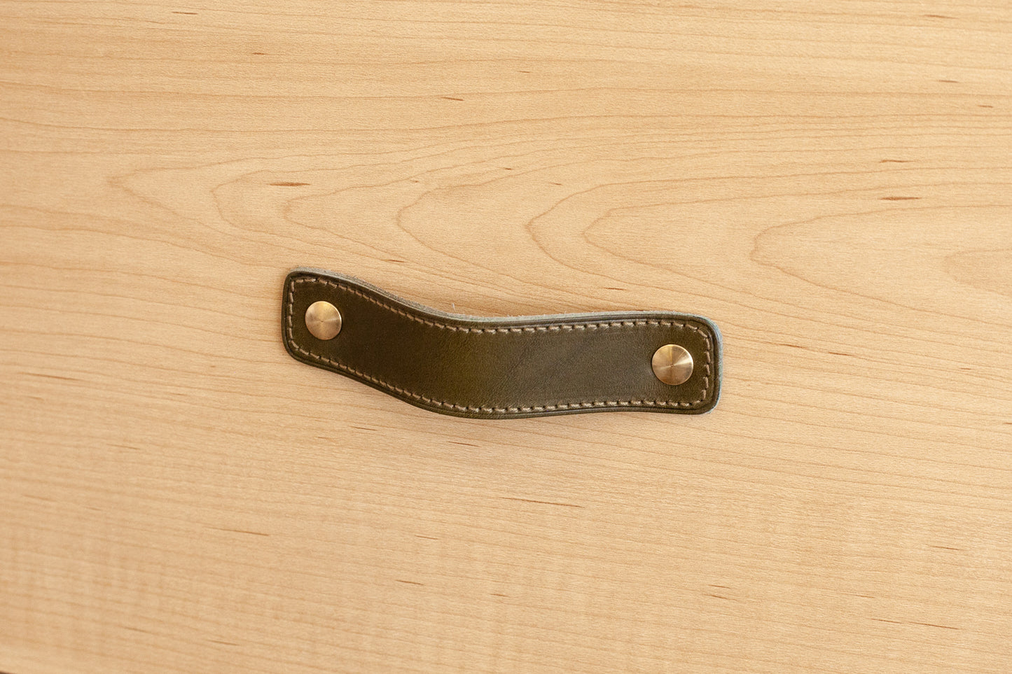 ST-SP02 | Stitched Leather Strap Pull