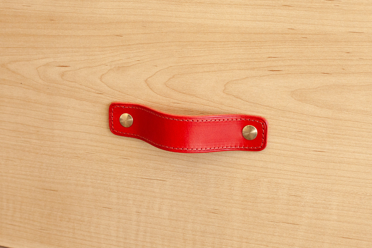 ST-SP02 | Stitched Leather Strap Pull