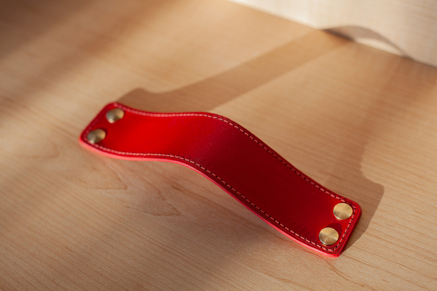 ST-SP01 | Stitched Leather Strap Pull