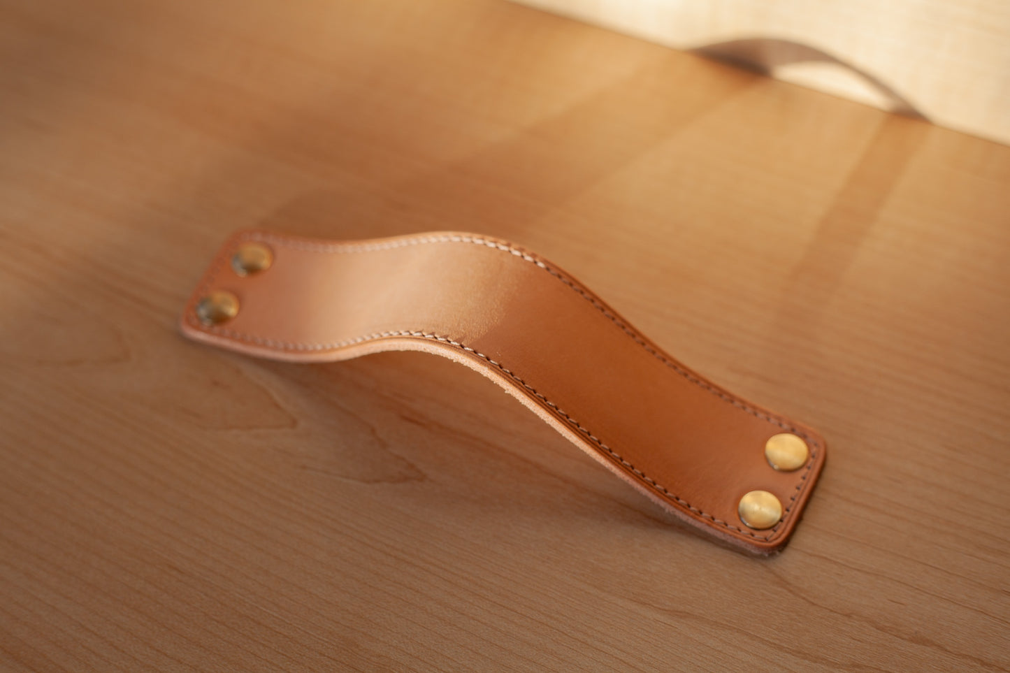 ST-SP01 | Stitched Leather Strap Pull